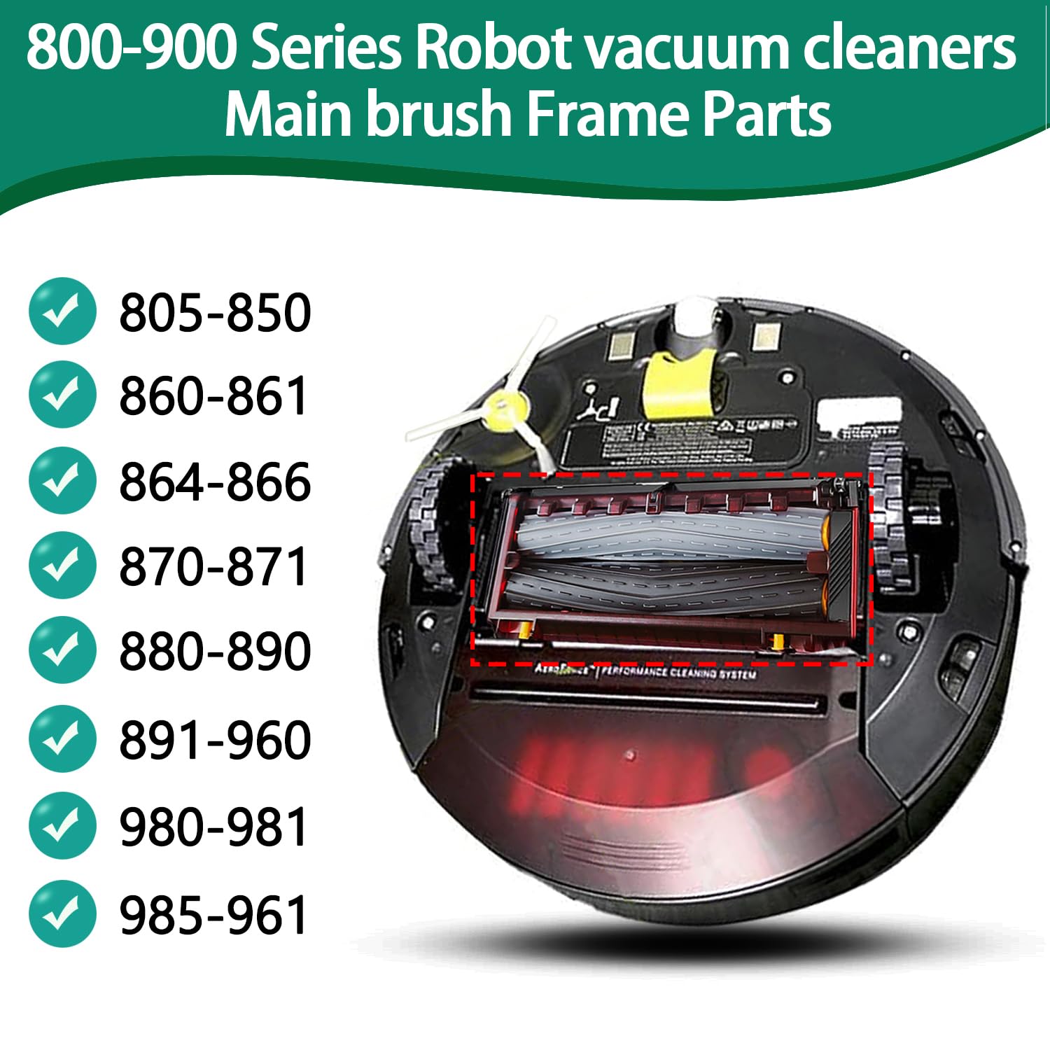 Amazon.co.jp: XVXUOU メインブラシフレーム IRobot ルンバ 800/900